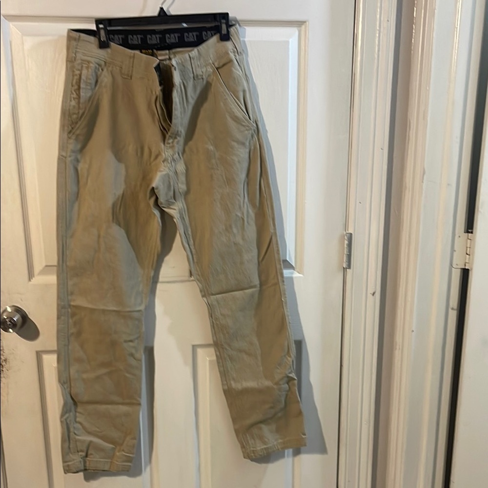 Caterpillar Men's Khaki Chinos